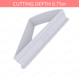 1-8_Of_Pie~3.25in-cookiecutter-only2.png Slice (1∕8) of Pie Cookie Cutter 3.25in / 8.3cm
