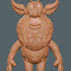 booba-3.png Free STL file Articulated Booba・3D printing model to download