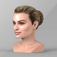 untitled.1165.jpg Margot Robbie bust ready for full color 3D printing