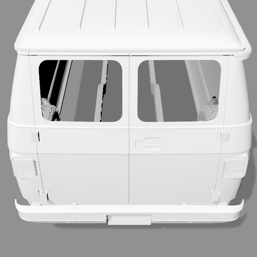 🚐 CHEVY VAN G20 RC BODY SCALER AXIAL MST TRX4 RC4WD・ STL