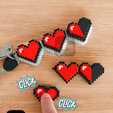 Captura-de-pantalla-2025-01-02-161132.png 8-Bit Heart Clicker Fidget Toy / Keychain / Set