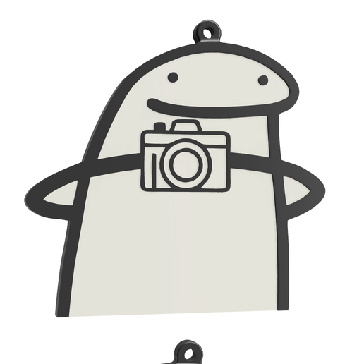 Key ring Flork "Photographer". 3D model