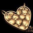 5.jpg Honeycomb Heart pendant