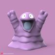 Grimer01.jpg POKEMON - GRIMER (EASY PRINT NO SUPPORT)