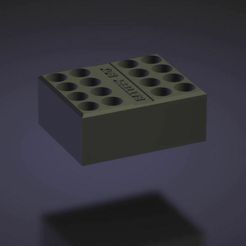 BATTERYPERFEKT.jpg Файл STL Батарейный блок AA・Модель 3D-принтера для загрузки