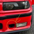 BMW-E36-DUCTO-AIRE-DUCK-AIR-5.jpg BMW E36 Air Duct for BMW E36 Bumper M, Air Duct - RIGHT and LEFT