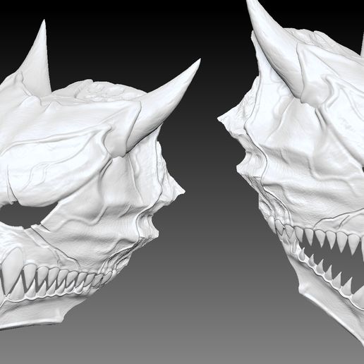 🎭 Kaiju No 8 mask・ STL File for 3D printing・Cults