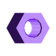 Hex_nut_M8_higher.stl Printable standard M8 Hex nuts and washers