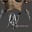 detailed robotic body parts.jpg Terminator – THE FACTORY - by SPARX