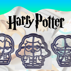 Harry-Potter-P2-C3d.png Cookie Cutters - Harry Potter