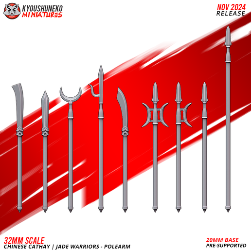 FTY_07_CHINESE_CATHAY_JADE_WARRIOR_POLEARM_10.png Polearm - Jade Warriors | Chinese Cathay
