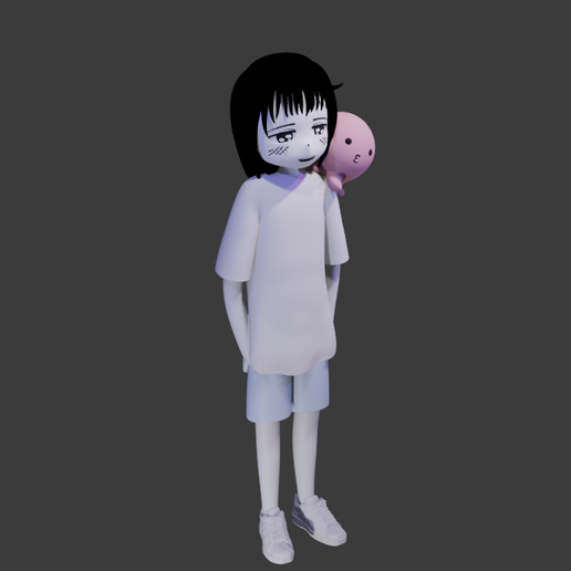 Capture-d'ecran-2025-07-17-164717.png Takopi - Figurine STL (Fan Art from the manga Takopi no Genzai)