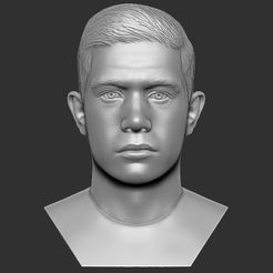 1.jpg STL file Kevin De Bruyne bust for 3D printing・Template to download and 3D print
