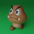 goomba_3D.png Super Mario Bros  Goomba