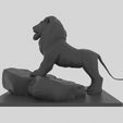 Lion-5.jpg Download STL file Lion • 3D print template, elitemodelry
