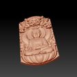 Buddha_with_dragon_background4.jpg STL-Datei buddha with background of dragon kostenlos・Objekt zum Herunterladen und Drucken in 3D