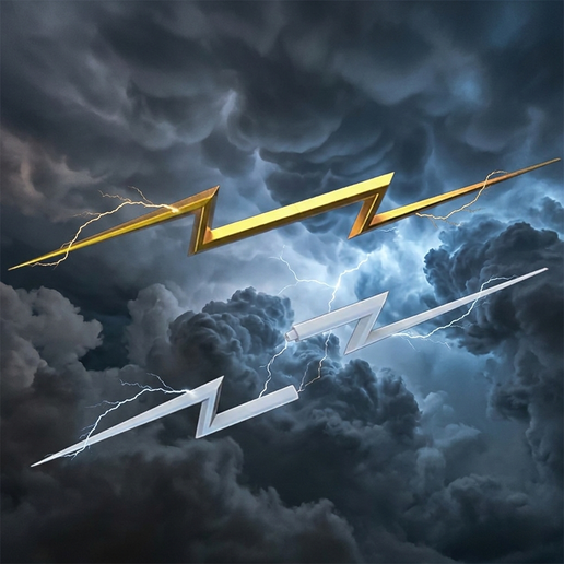 Zeus Thunderbolt - God of Olympus Prop (Solid & Semi-Hollow Versions)