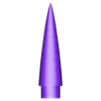 noseConetip.STL Flyable Rocket with 18mm Motor Mount.