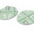 120x95mm.jpg Cinan haven - 183 Round & Oval & Hexagonal bases for wargame set 3 3D File Logo 3D