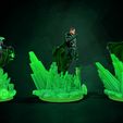 300820 B3DSERK - Green Lantern promo 08.jpg B3DSERK DC comics Green Lantern: Hal Jordan 3d Sculpture: STL ready for printing