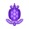KeychainTurtle1.1.stl Cute Tiny Turtle Keychain - flexi Fin - Articulated - Print in Place - No Supports