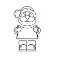 papai-noel-3-peças.jpg Cookie cutter Santa Claus (3 pieces) COM CARIMBO