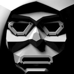 001.jpg Fichier 3D Doom Mask 02 à imprimer・Objet pour imprimante 3D à télécharger, mbayazoff