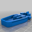 rubber_small.png Spring latch sliding door bolt lock: rubber band, metal spring, 3D printed spring
