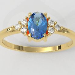Project-0137-A.jpg Овальное классическое кольцо с драгоценным камнем