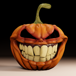 Pumpkin2.png Fichier STL Halloween citrouille photophore・Modèle pour imprimante 3D à télécharger