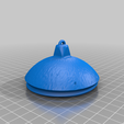 snowball_lid.png Бесплатный STL файл Snowball Ornament・Шаблон для 3D-печати для загрузки