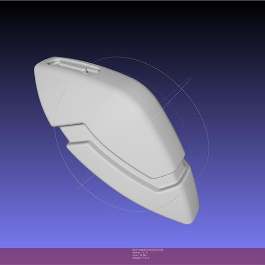 Evangelion Rebuild Rei Hairclip Printable Model 3D model