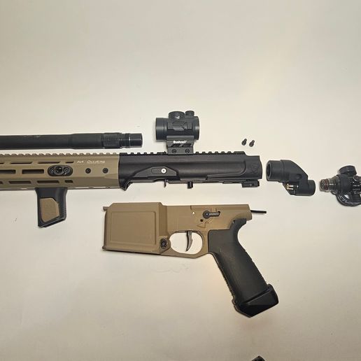 👽 EMFAR100 lower prototype・ STL File for 3D printing・Cults