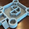 Castle-Keep-Pivot-00;00;06;12.jpg Castle - Norman Keep, DND scenery, medieval building, fantasy architecture, wargame scenery, 28mm and 32mm scale