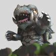 GameraV2.1020.jpg Gamera -CHIBI VERSION -Diorama - FANART- TOKUSATSU CARICATURE -3D PRINT MODEL