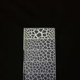 IMG_20200225_153842.jpg Prusa i3 MK3 screen cover voronoi pattern