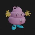 3.jpg UNCHI KEY RING - ARALE PINK POO