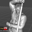 blade impressao5.png Blade Vampire Hunter - 3D Printable Figure