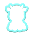 Boy-Cow-1.png Baby Cow Cookie Cutter | STL File