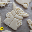 IMG_20191201_152645.png Fichier STL Découpeur de biscuits pour bébé Yoda Mandalorian・Modèle à imprimer en 3D à télécharger