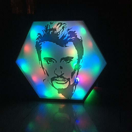 light portrait michael jackson 1 3D model