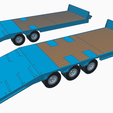 2-and-3-axle.png 低装载拖车 + 平板套件 1/14 - 1/16 Rc