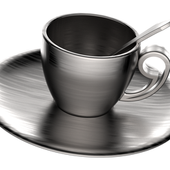 Tasa-de-cafe-Estilo-rustico-vista-1.2.png Télécharger fichier STL Tasse à café à télécharger au format stl • Modèle à imprimer en 3D, pacart3d