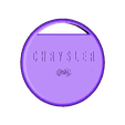 chrysler.stl porta-chaves chrysler pequeno e simples
