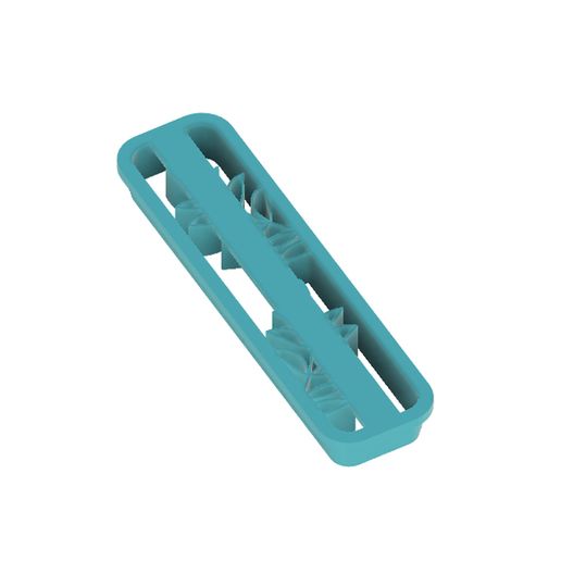 bookmark_with_leaves3.jpg cutter for polymer clay, bookmark with leaves