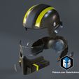 Helldivers-2-B-01-Tactical-Helmet-Exploded.jpg Helldivers 2 Helmet - B-01 Tactical - 3D Print Files
