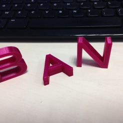 IMG_1017.JPG 3D file Letters・3D printable design to download
