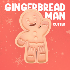port.png GINGERBREAD MAN COOKIE CUTTER