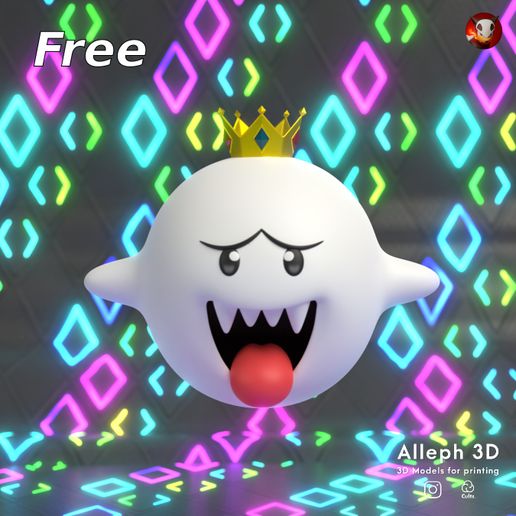 king-boo-logo-free.jpg free mario king boo