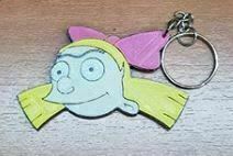 Key ring Helga - 3D model önizlemesi